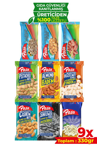 Lezzeti Keşfet 330 gr - 9 Paket (1. KALİTE)