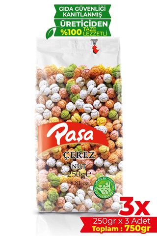 Renkli Leblebi Şekeri 250 gr X 3 Adet (750 GR)