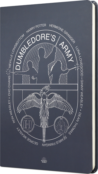 Mabbels Harry Potter Dumbledors Army Sert Kapak Butik Not Defteri Lacivert 80 Yaprak Çizgili 15X21Cm Dft-388012