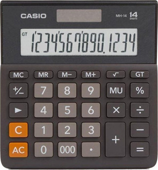 Casio 14 Hane Masa Üstü Hesap Makinesi MH-14