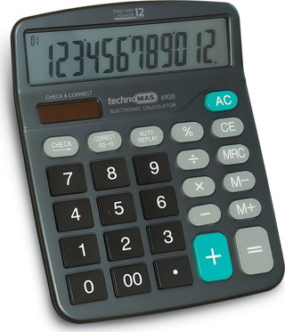 Mas 6920 Ofis Tipi Düzeltmeli Hesap Makinesi
