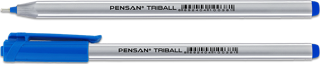 Pensan Triball Tükenmez Kalem 1,0 Mm Mavi 12 Li (1 Paket 12 Adet)