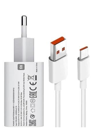 Xiaomi Redmi Note 10 Pro 33W Orijinal Hızlı Şarj Cihazı Qualcomm Turbo Hızlı Şarj Aleti