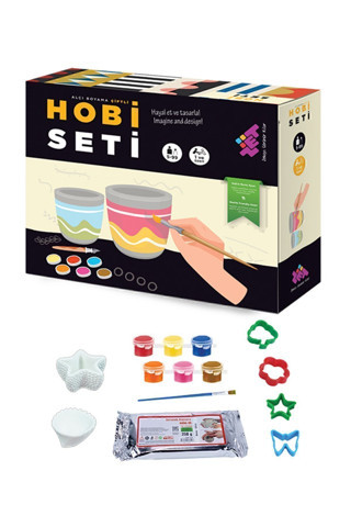 Zetzeka Hobi Seti Alçı Boyama Çiftli 5+ Yaş 1 Oyuncu