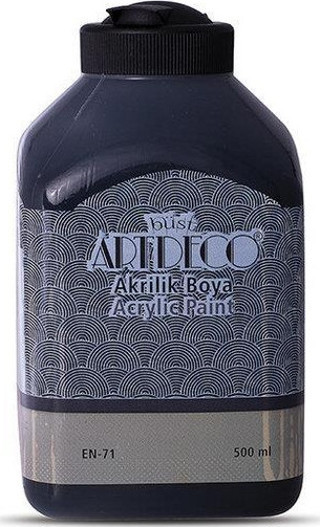 Artdeco Akrilik Boya 500 Ml Siyah Y-070L-3618