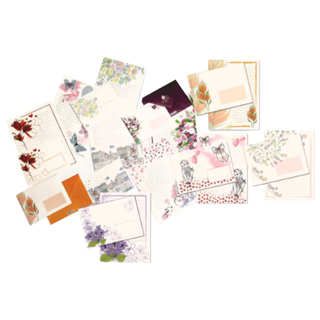 Keskin Mektupluk Kağıt 10 Lu İvory Set 160460-99