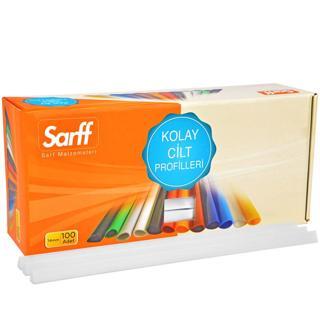 Sarff Plastik Spiral 8 Mm Beyaz 100 Lü (1 Paket 100 Adet)