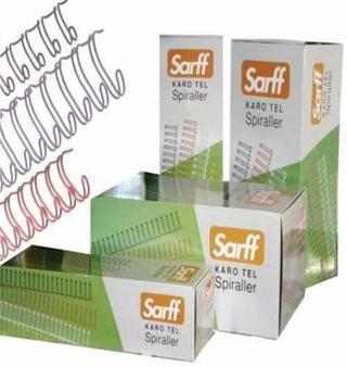 Sarff Tel Spiral Karo 9-16 Beyaz 50 Li (1 Paket 50 Adet)