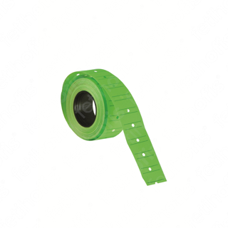 Tanex Makine Etiketi 12-21 Çizgili Fosforlu Yeşil Tnx1221510800 6 Lı (1 Paket 6 Adet)