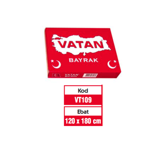 Vatan Türk Bayrağı 120X180 Cm Vt-109