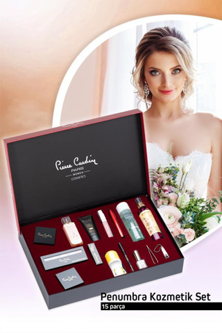 Pierre Cardin Penumbra Bayan Kozmetik Çeyiz Seti 15'Li