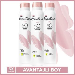 Emotion Joy Kadın Deodorant 3x200 Ml
