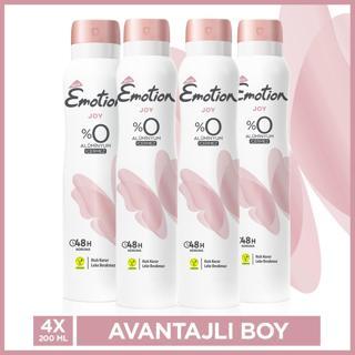 Emotion Joy Kadın Deodorant 4x200 Ml