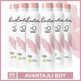 Emotion Joy Kadın Deodorant 6x200 Ml