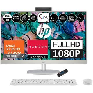 Hp 24-CR0011NT Amd Ryzen 7 7730U 40GB 4tb SSD Windows 11 Pro Radeon Rx Vega8 23.8 Inç IPS Fullhd All In One Bilgisayar 80N40EAP16+ Zetta Flash Bellek