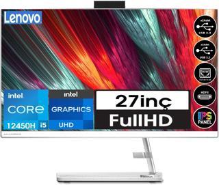 Lenovo Ideacentre Aıo 3 27IAP7 Intel® Core™ I5-12450H 8gb 2tb SSD 27" WINDOWS11PRO Aıo Masaüstü Bilgisayar FF0GJ00GQTX36+ZETTAUSBBELLEK