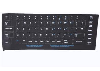 Addison İngilizce Q Klavye Stiker Siyah 300164 Klavye Değildir Sadece Sticker