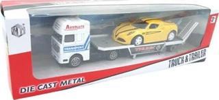 Canem Oyuncak Kutulu Çek Bırak Arabalı Tır M8808-28 (Karışık Renk 1 Adet)