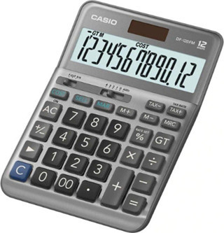 Casio 12 Hane Masa Üstü Hesap Makinesi Df-120Fm