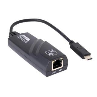 Dark Usb3.1 Type-C - 10-100-1000 Gigabit Lan Ethernet Ağ Dönüştürücü