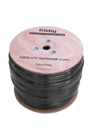 Frisby Fnw-Cat624 Cat 6 Utp Outdoor Pack Kablo (305 Metre) Dış Mekan Kalınlık : 0.58 Mm-23 Awg