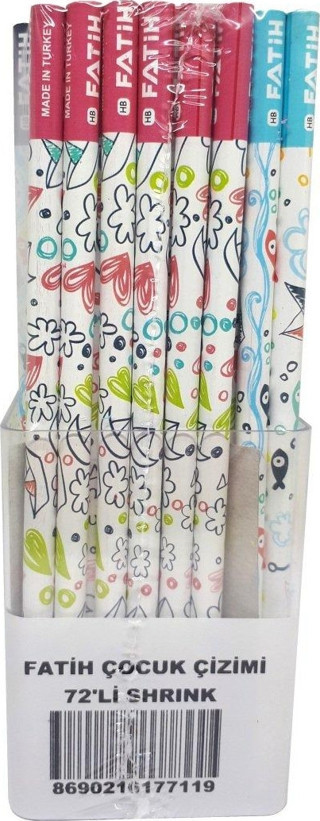 Fatih Kurşun Kalem Çocuk Çizimi FA17710KL00 (72 Li Paket)