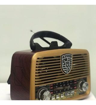 Everton Rt-845 Güneş Enerjili Panelli Bluetooth Fm-Usb-Tf Card-Aux Nostaljik Radyo