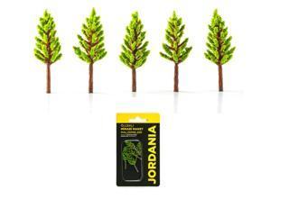 Jordania Ölçekli Mimari Maket Ağaç Açık Yeşil 1/200 3,8 Cm (5 Li Paket) Je03P-124038