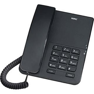 Karel Siyah Analog Masa Üstü Kablolu Telefon Tm140