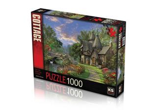 Ks Games Puzzle Yapboz 1000 Parça The Old Waterway Cottage Dominic Davison