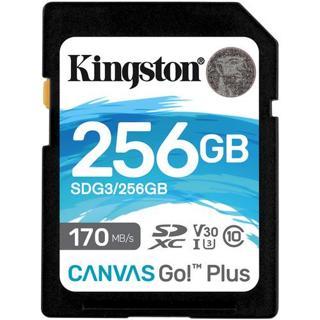 Kingston Sdg3-256Gb 256Gb Sdxc Canvas Go Plus 170R C10 Uhs-İ U3 V30 Hafıza Kartı