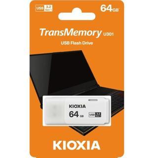 Kioxia 64Gb U301 Beyaz Usb 3.2 Gen 1 Bellek Usb Flash Disk