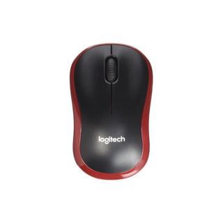Logitech M185 Kırmızı Kablosuz Mouse 910-002237