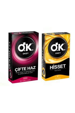 Okey Çifte Haz 10'Lu Ve Hisset 10'Lu 2'Li Set