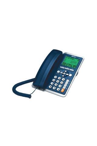 Multitek Mc 130 Lacivert Ekranlı Arayan Numara Gösteren Masa Üstü Telefon