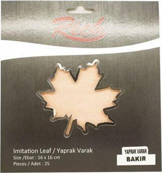 Rich Yaprak Varak Bakır YPV-025-003