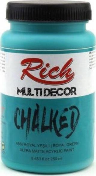 Rich Multi Decor Chalked Akrilik Boya 250Cc Royal Yeşili MDC-250-4566