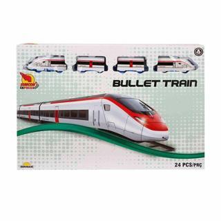 Sunman Oyuncak Bullet Tren Seti 24 Parça S00002548