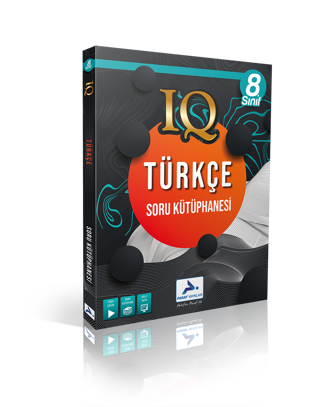 8. Sınıf Türkçe IQ Soru Kütüphanesi Paraf Yayınları - PRF Paraf Yayınları