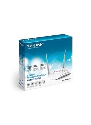 TP-Link Td-W9970 300 Mbps 4 Port Adsl2+-Vdsl-Vpn Kablosuz Fiber Adsl Modem