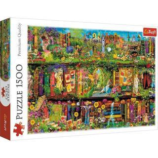 Trefl Puzzle 1500 Parça Fairy Bookcase 26165