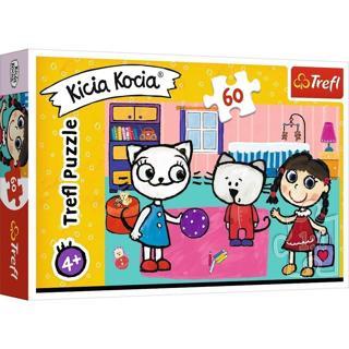 Trefl Puzzle 60 Parça Puzzle Kittykit With Friends 17343