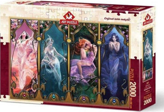 Art Puzzle 2000 Parça Puzzle Dört Cevher 4573