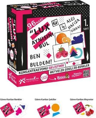 Çekirdek Zeka Aynısını Bul Lux Pembe Oyunu