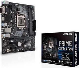 Asus Prime H310M-R R2.0 Ddr4 Lga1151P8 Ses+Glan H İntel Anakart