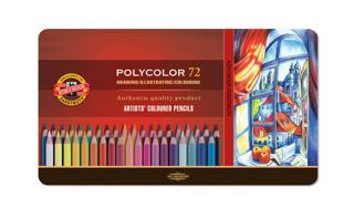 Koh-İ Noor Polycolor Sanatsal Kuru Boya Kalemi 72 Renk Of Artist´S Coloured Pencils 3827 72