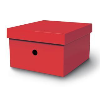 Mas Rainbow Karton Kutu Çok Amaçlı Küçük Boy 27X27X17 Cm Kırmızı
