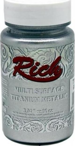 Rich Multi Titanıum Metalik 90 Cc Gümüş