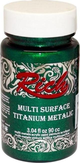 Rich Multi Titanıum Metalik Akrilik Boya 90 Cc Yeşil 2552