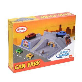Zuzu Toys Oyuncak Arabalı Otopark Seti 530 X 90 X 290Mm (Kutulu) ZUZU-04012